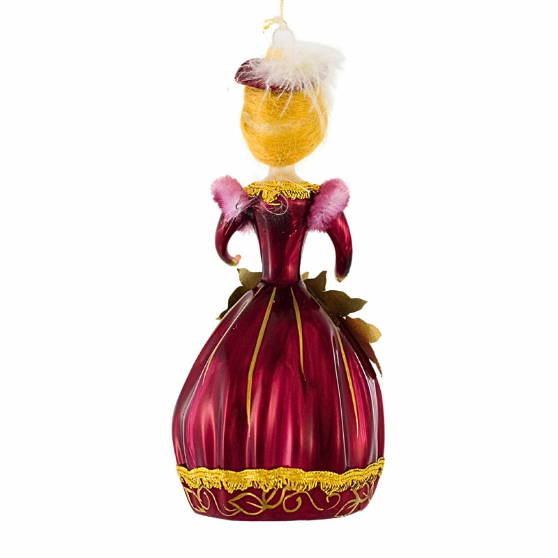 De Carlini Italian Ornaments Lady Cabernet Sauvignon - - SBKGifts.com