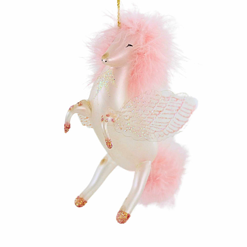 De Carlini Italian Ornaments Flutterfluff The Flying Filly - - SBKGifts.com