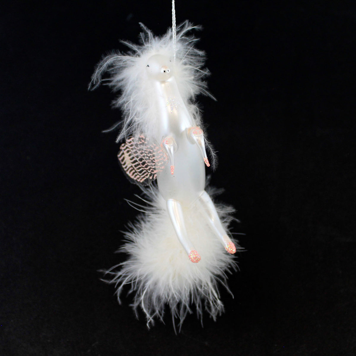 De Carlini Italian Ornaments Winkabelle The Winged Horse - - SBKGifts.com