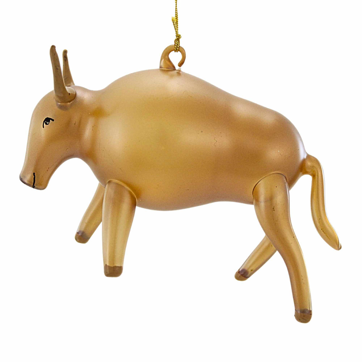 De Carlini Italian Ornaments Nativity Bull Lite - - SBKGifts.com