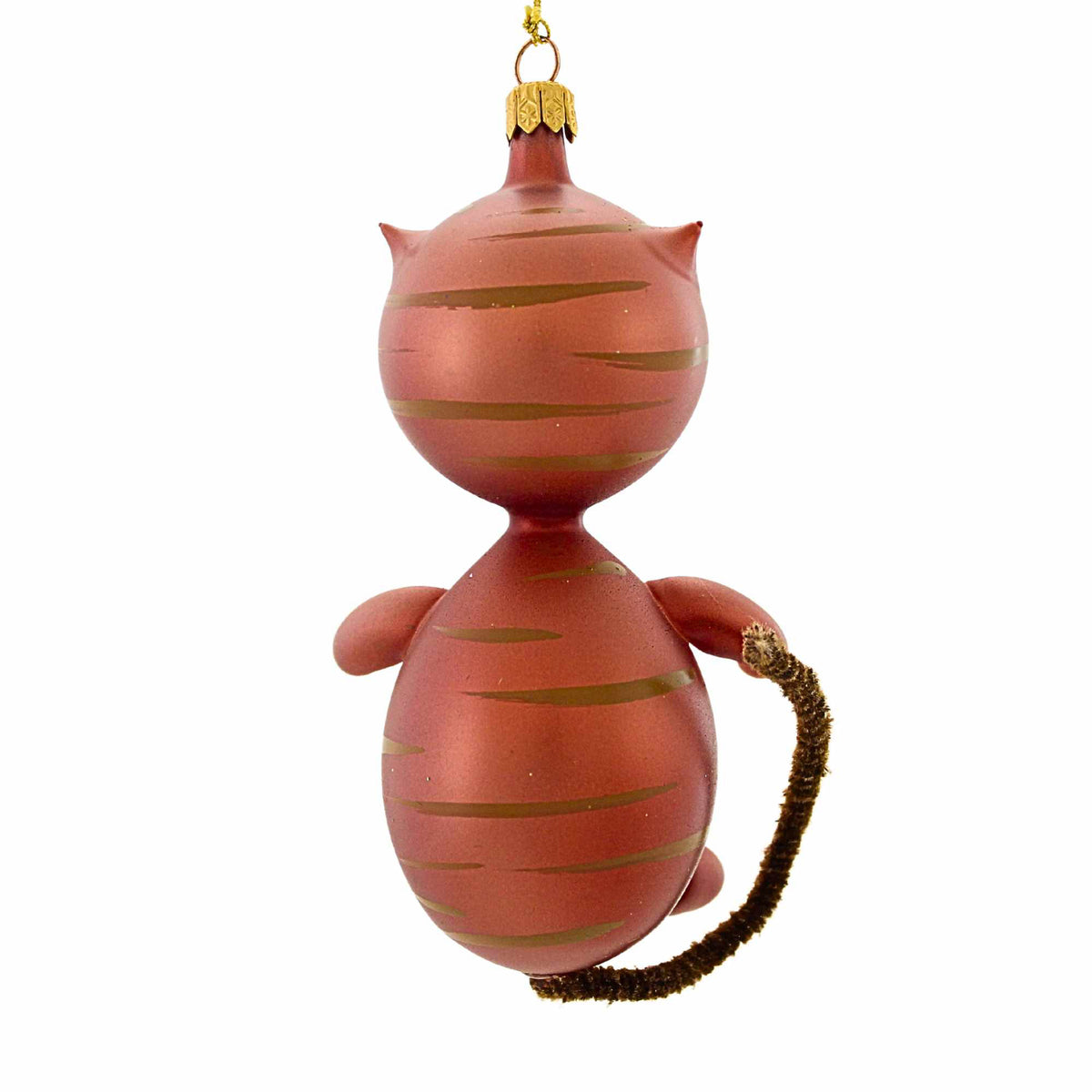 De Carlini Italian Ornaments Copper Mcwhiskers - - SBKGifts.com