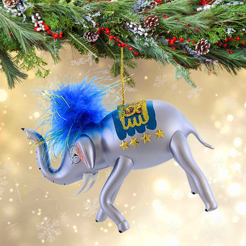 De Carlini Italian Ornaments Trumpetino Royale - - SBKGifts.com