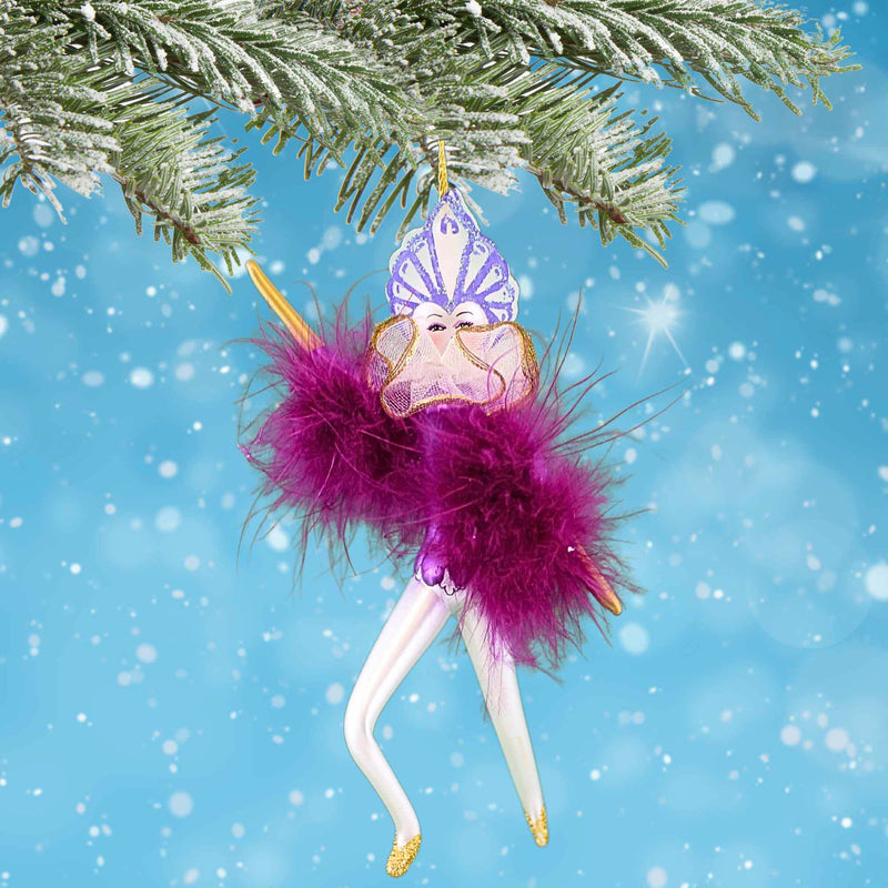 De Carlini Italian Ornaments Dame Du Cirque - - SBKGifts.com