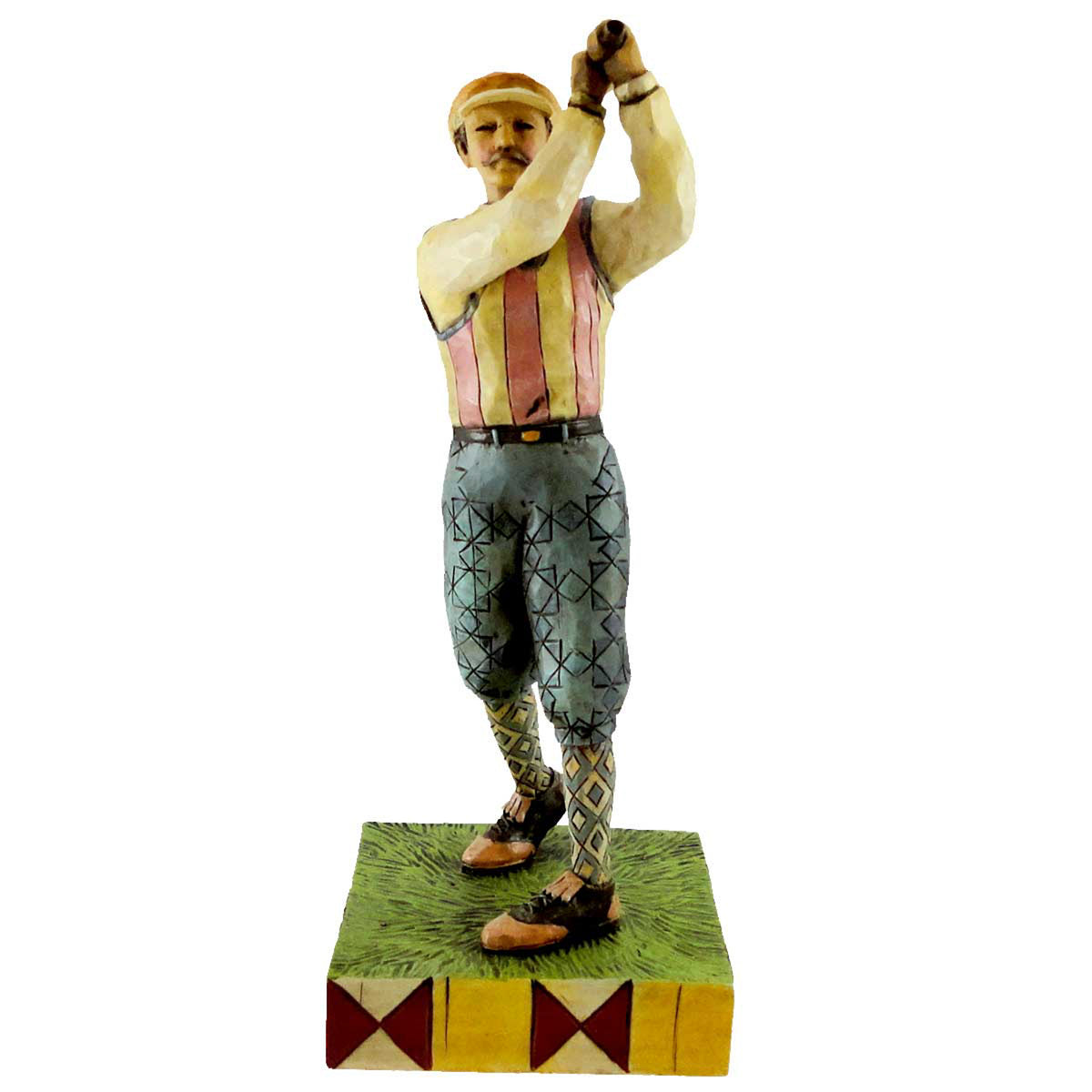 (6496) Man Golfer Swinging