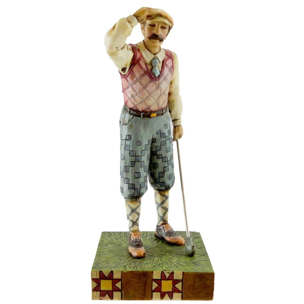(6497) Man Golfer Looking