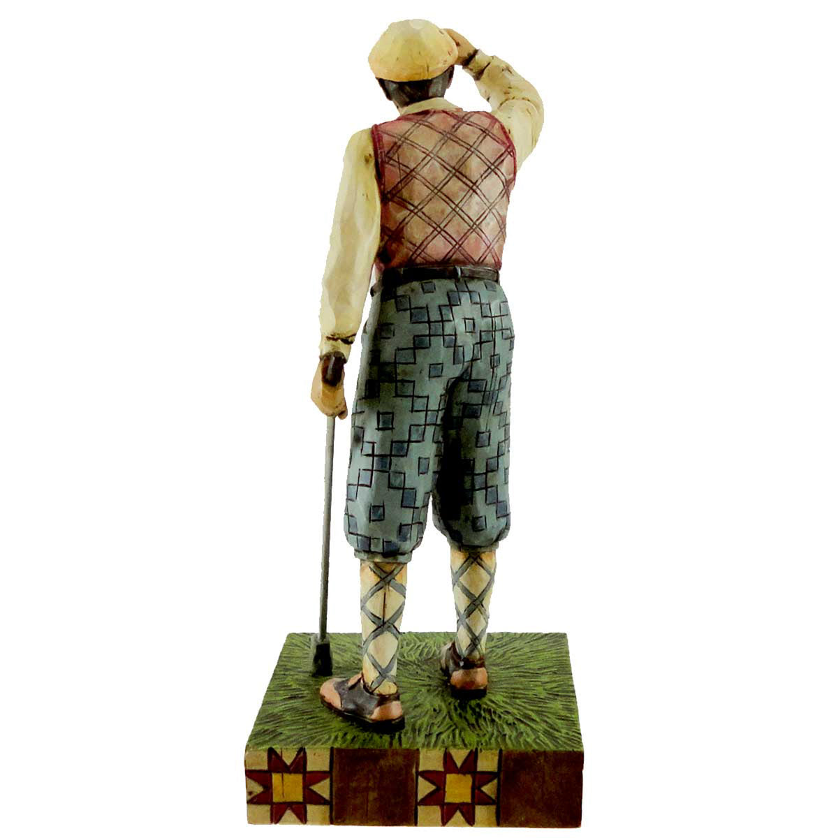 Jim Shore Man Golfer Looking - - SBKGifts.com