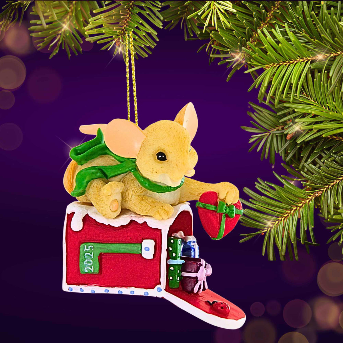 Charming Tails Sending You The Gift Of Love This Christmas - - SBKGifts.com