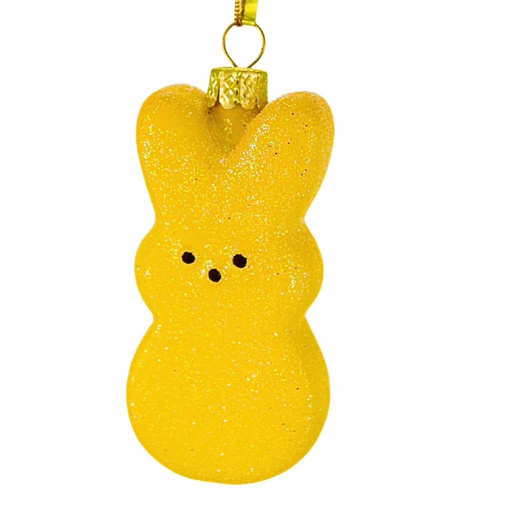 Cody Foster 3.00In Marshmallow Rabbit, Glass, Easter Glittered ...