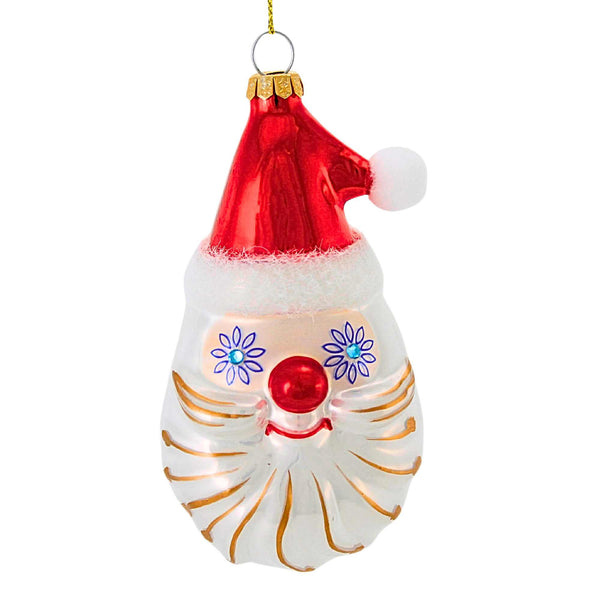 Cody Foster 4.00In Vintage Retro Santa, Glass, Vintage Retro