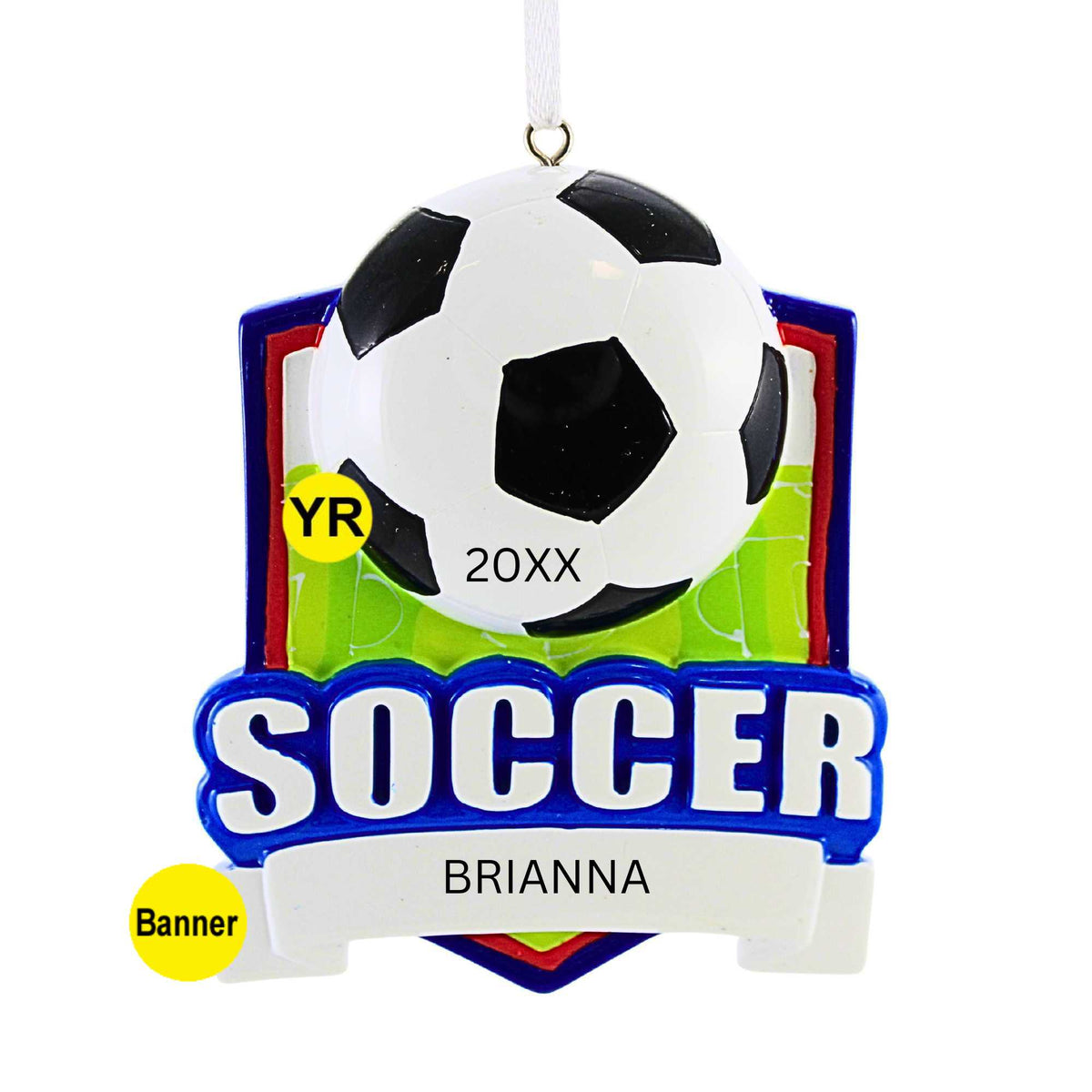 Polarx Soccer Shield - - SBKGifts.com