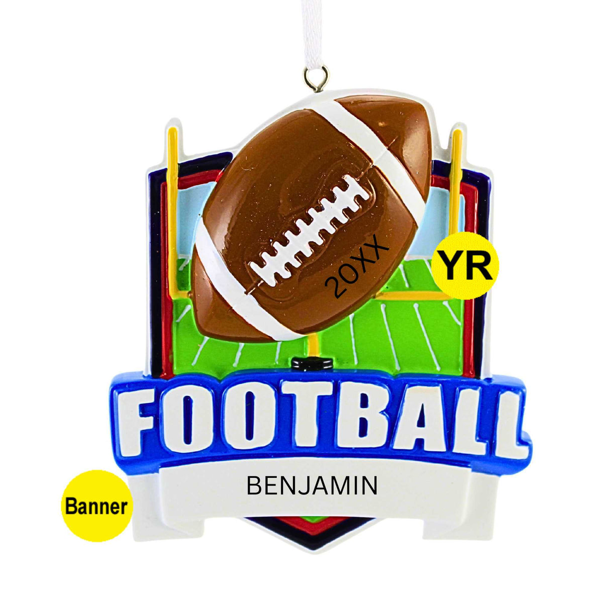 Polarx Football Shield - - SBKGifts.com