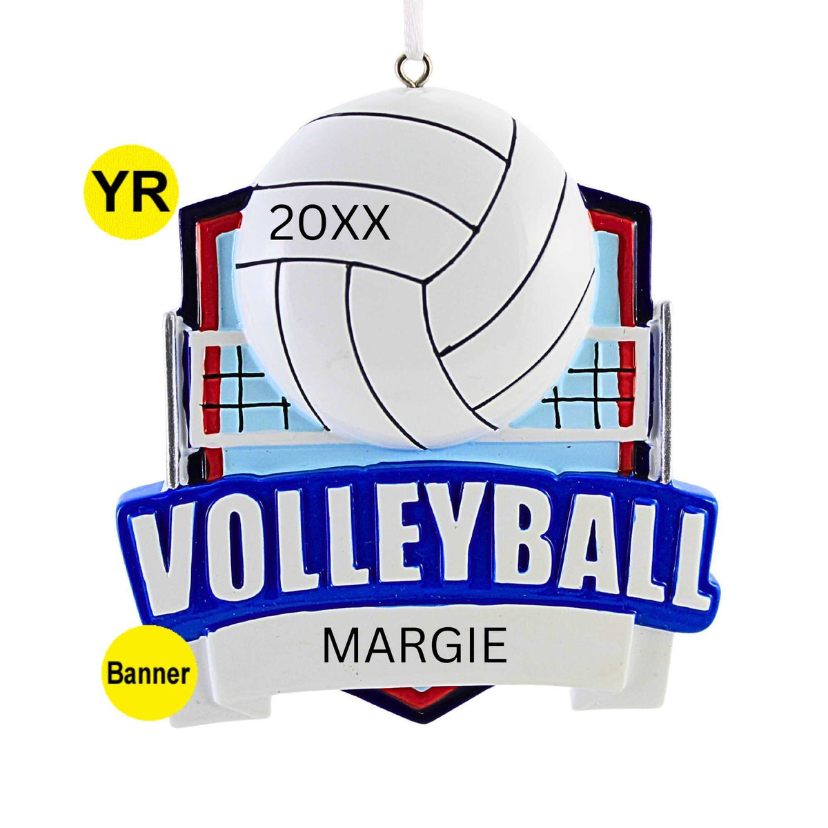 Polarx Volleyball Shield - - SBKGifts.com