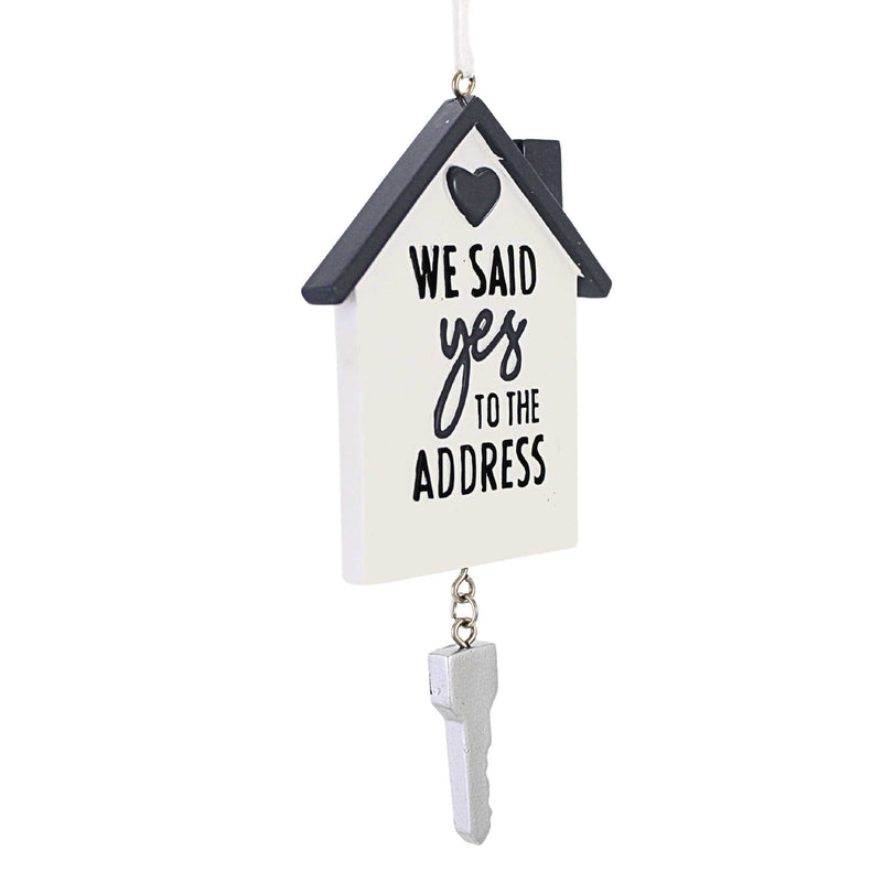 Polarx We Said Yes To The Address W/Dangling Key - - SBKGifts.com