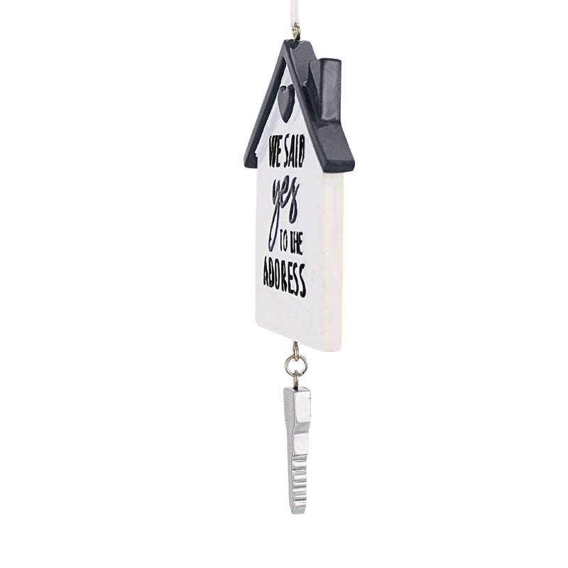 Polarx We Said Yes To The Address W/Dangling Key - - SBKGifts.com