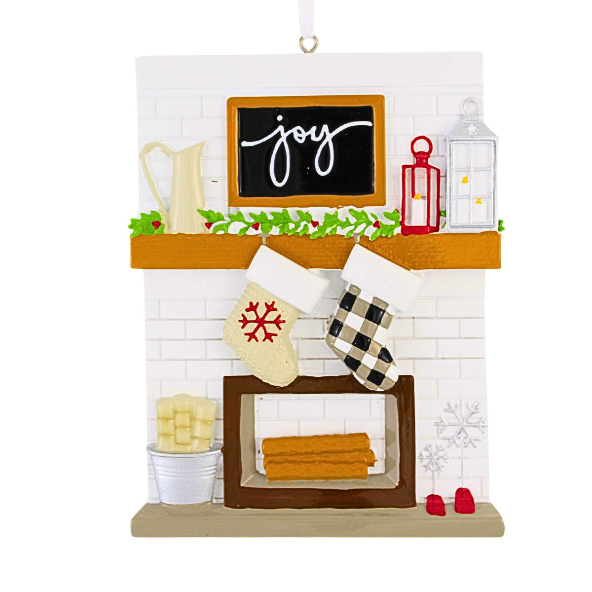 (65052) Fireplace Mantle Family Of 2