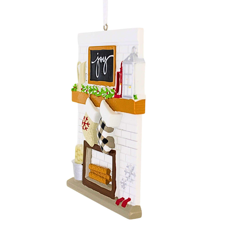 Polarx Fireplace Mantle Family Of 2 - - SBKGifts.com