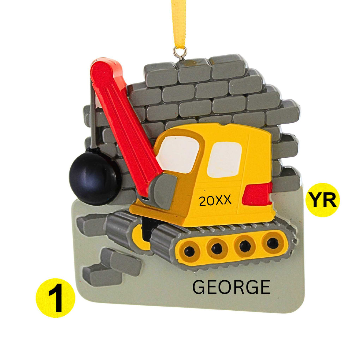 Polarx Crane W/Wrecking Ball - - SBKGifts.com