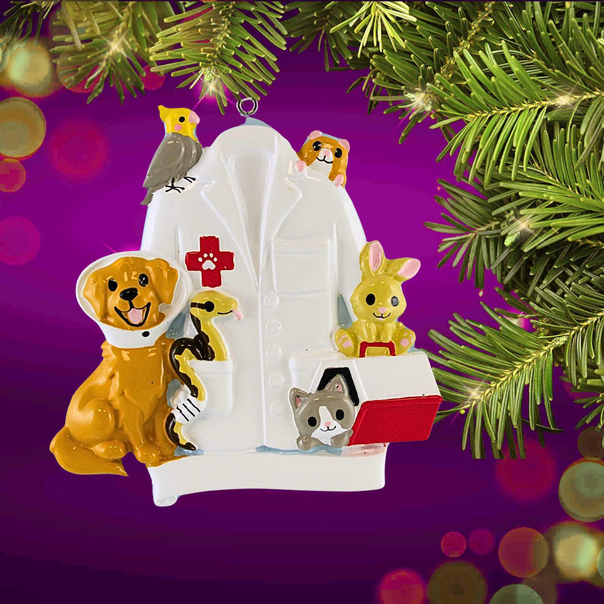 Polarx Veterinarian Lab Coat & Pets - - SBKGifts.com