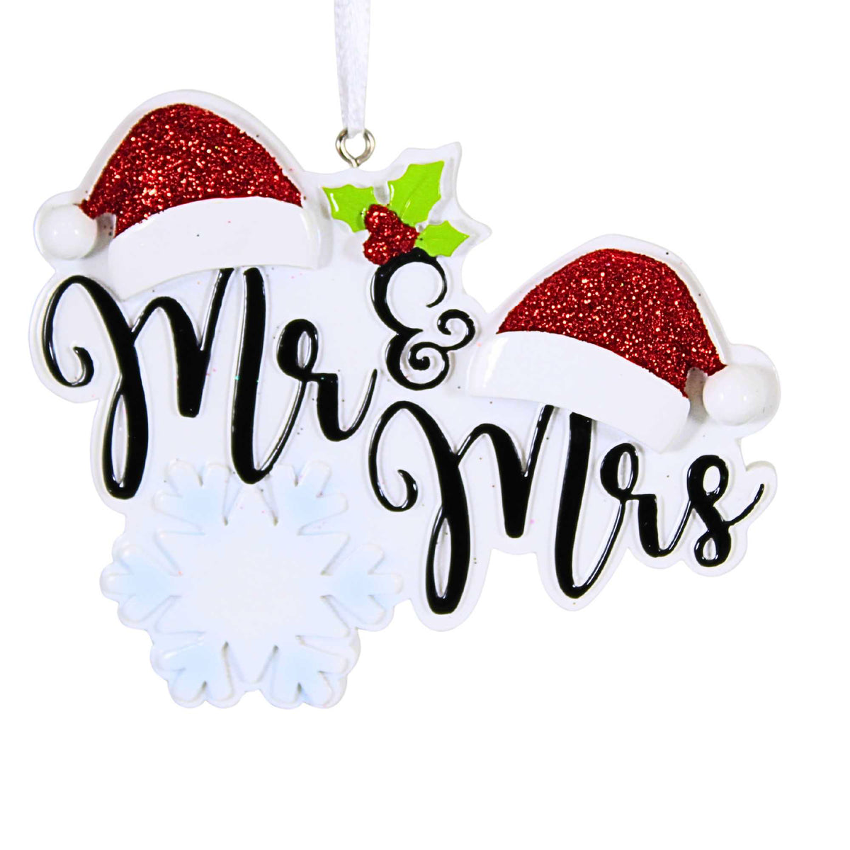 (65066) Mr & Mrs W/Santa Caps