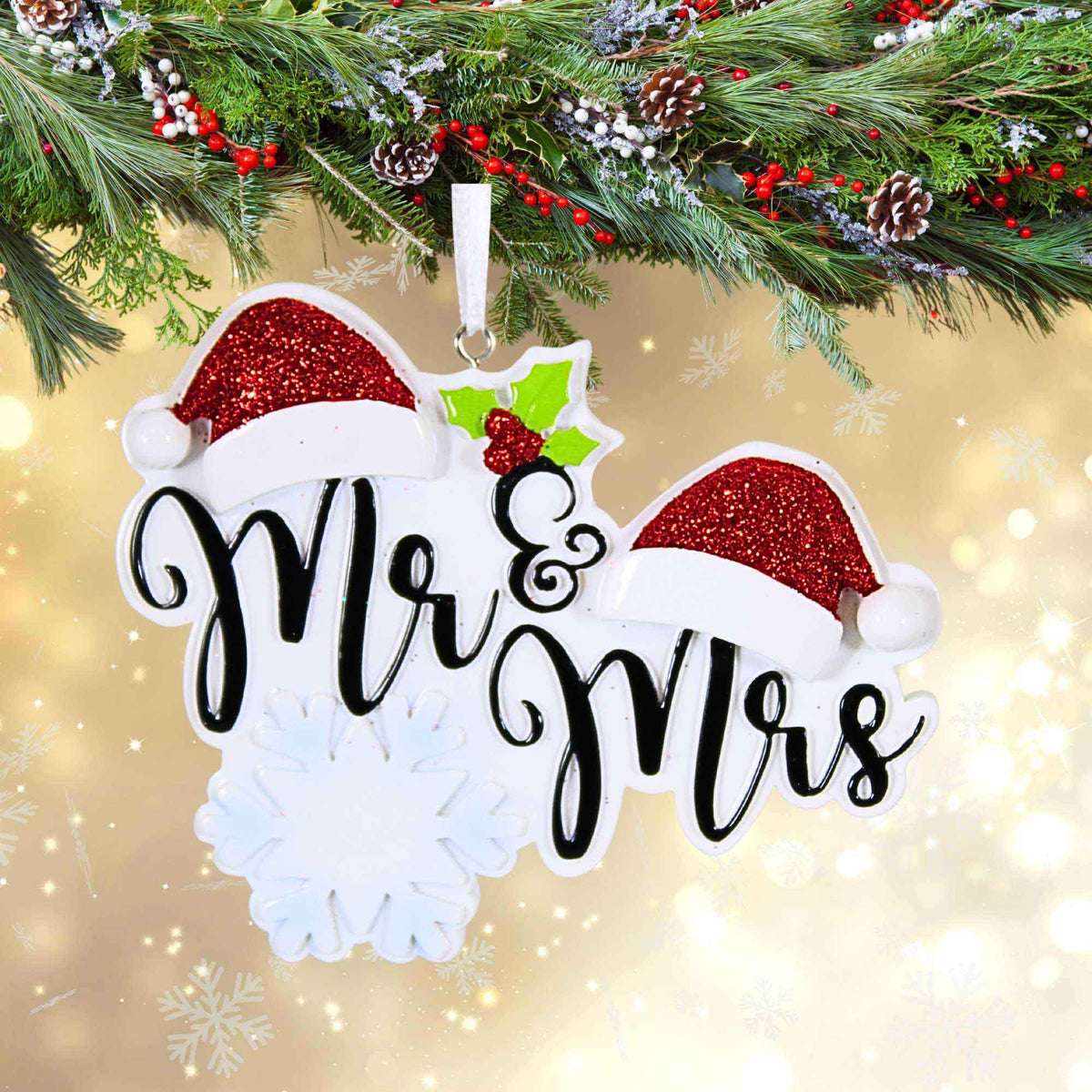 Polarx Mr & Mrs W/Santa Caps - - SBKGifts.com