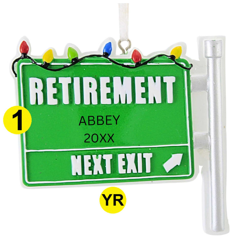 Polarx Retirement Road Sign - - SBKGifts.com