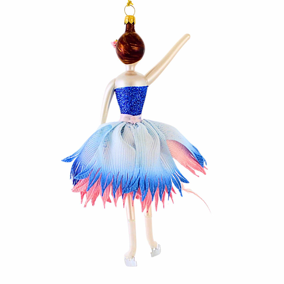De Carlini Italian Ornaments Blossom On Ice - - SBKGifts.com
