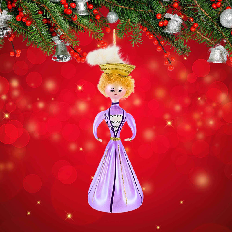 De Carlini Italian Ornaments Hello Dolly - - SBKGifts.com