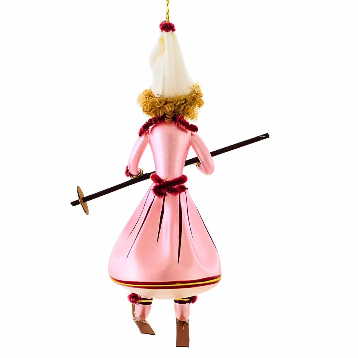 De Carlini Italian Ornaments Svetlana On The Slopes - - SBKGifts.com