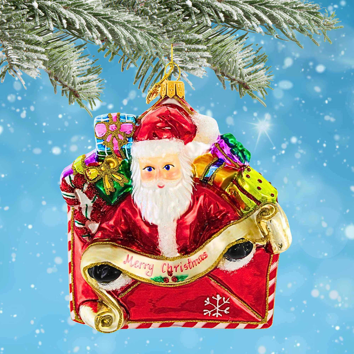 Huras Family Season's Greetings From Santa - - SBKGifts.com