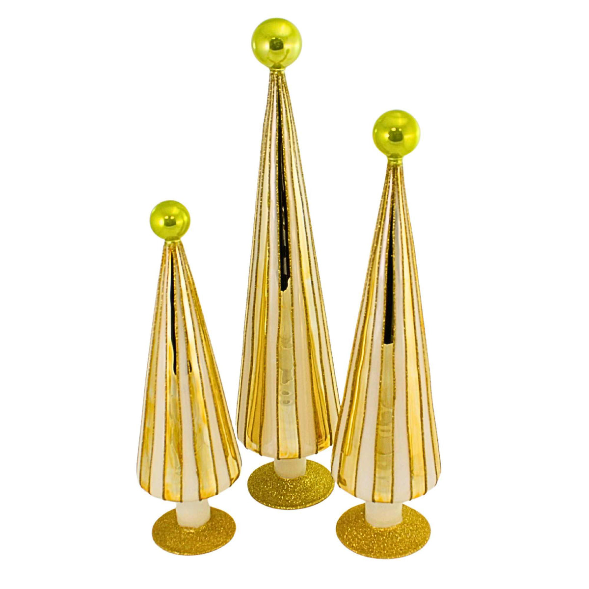 (65139) Carnival Trees Gold/Chartreuse