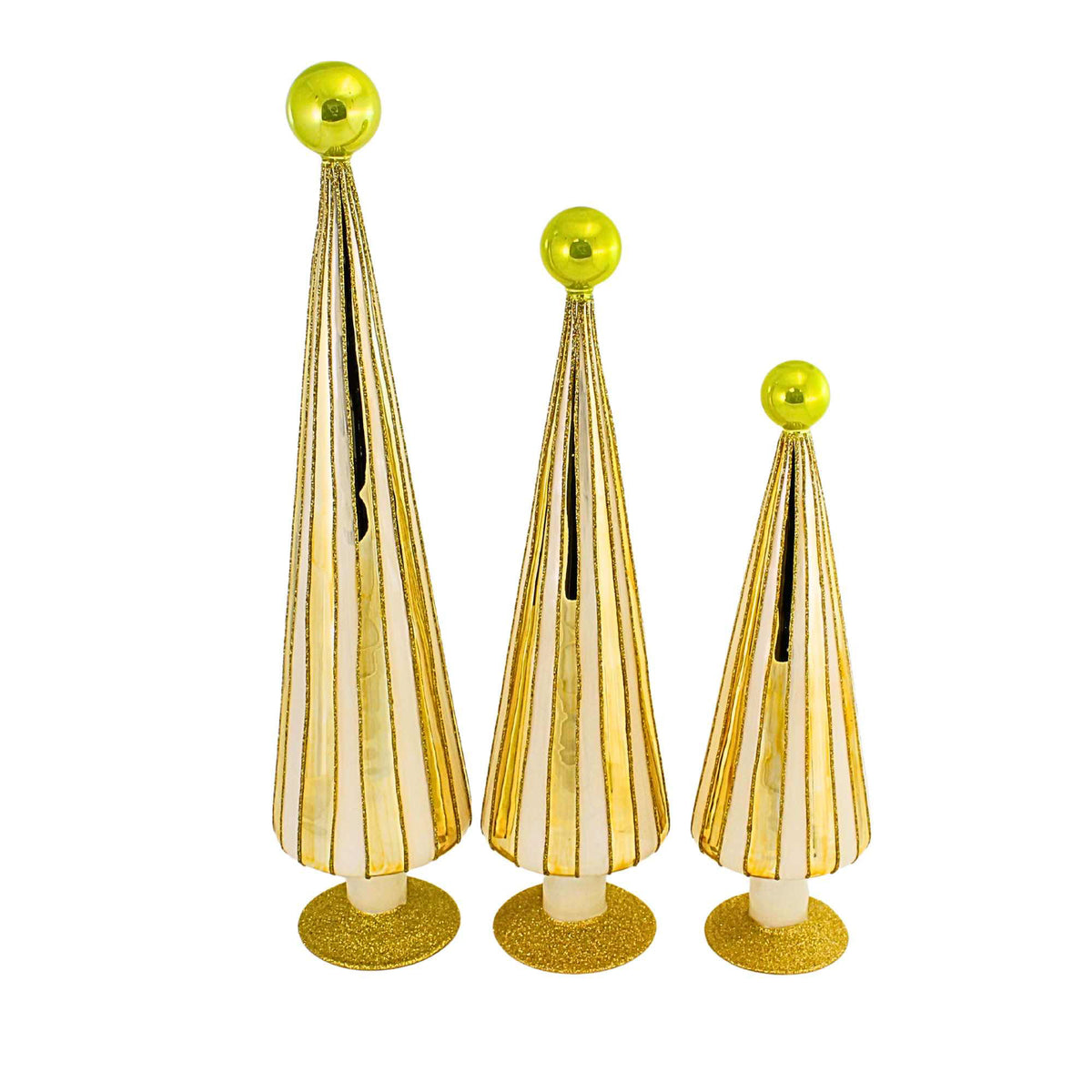 Cody Foster Carnival Trees Gold/Chartreuse - - SBKGifts.com