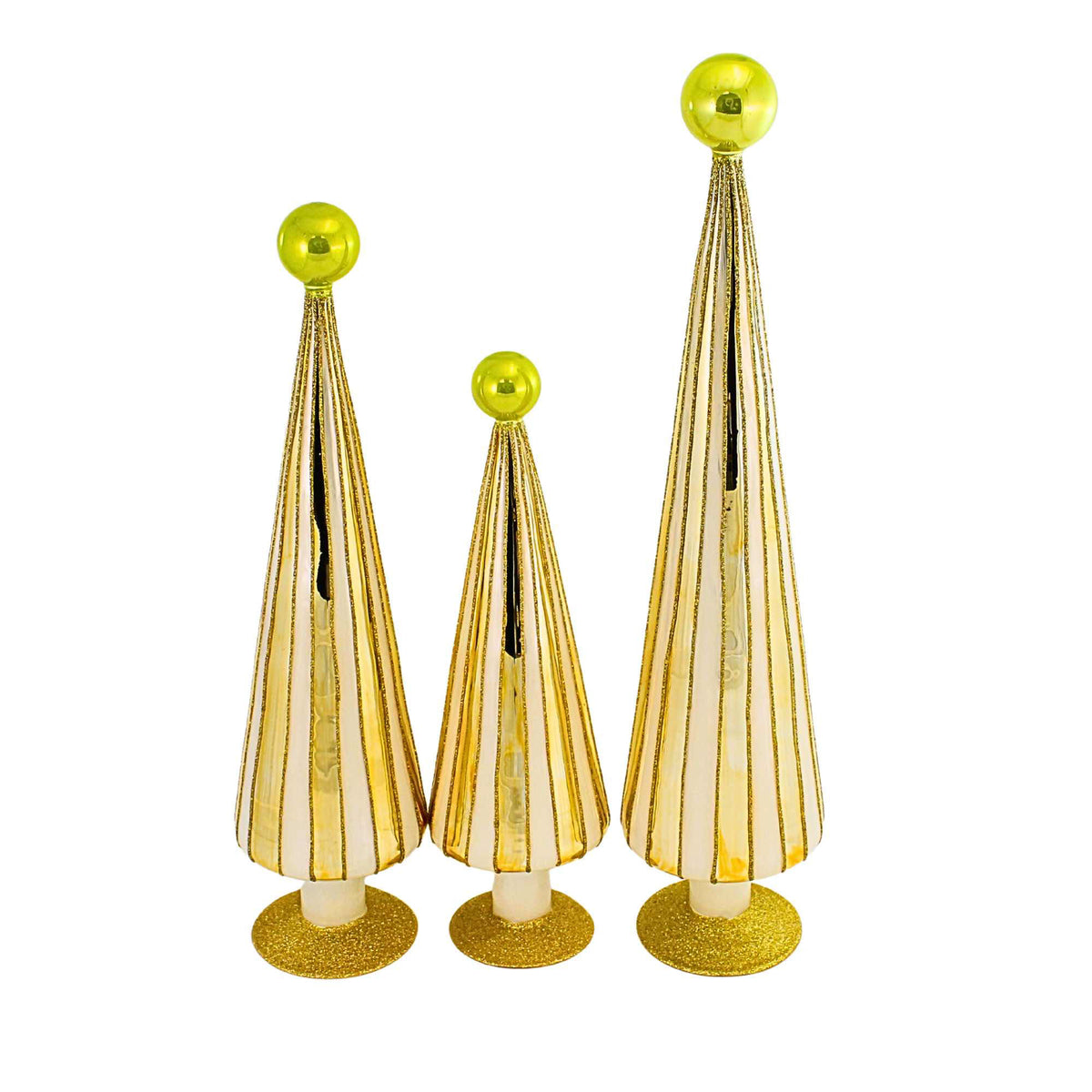 Cody Foster Carnival Trees Gold/Chartreuse - - SBKGifts.com