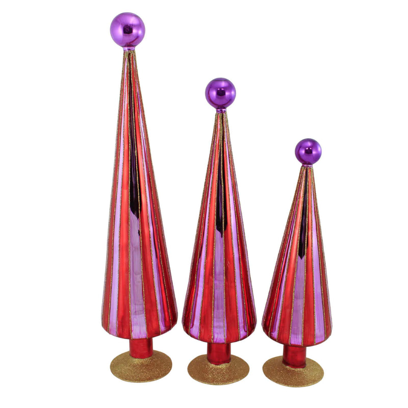 Cody Foster Carnival Trees Pink/Purple/Red - - SBKGifts.com