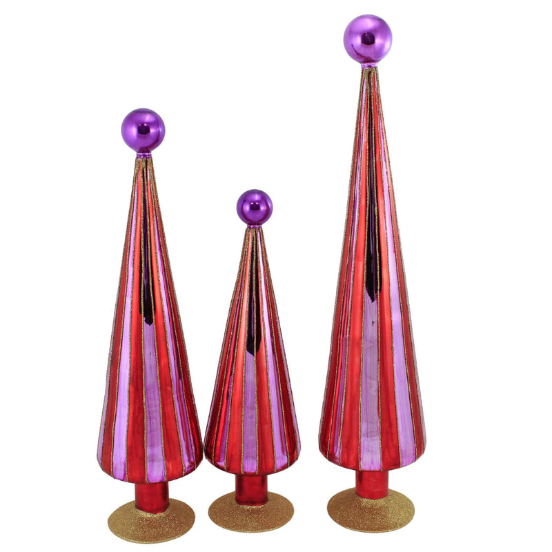 Cody Foster Carnival Trees Pink/Purple/Red - - SBKGifts.com