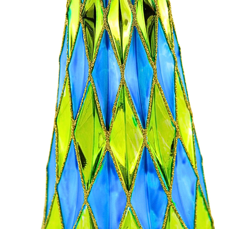 Cody Foster Diamond Trees Blue Green - - SBKGifts.com