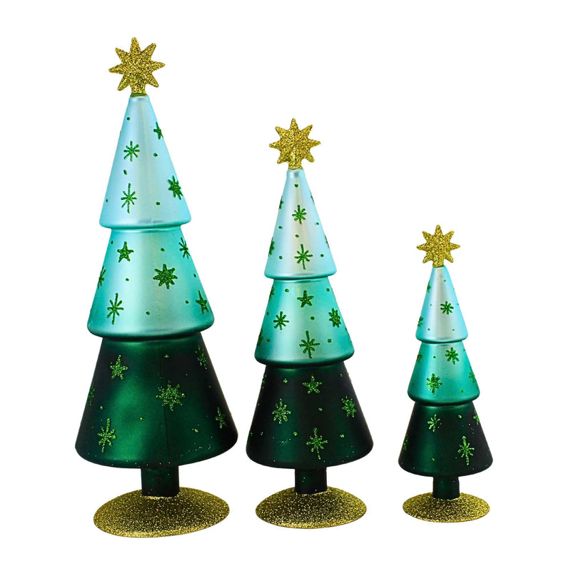 Cody Foster Festive Alpine Trees Green - - SBKGifts.com