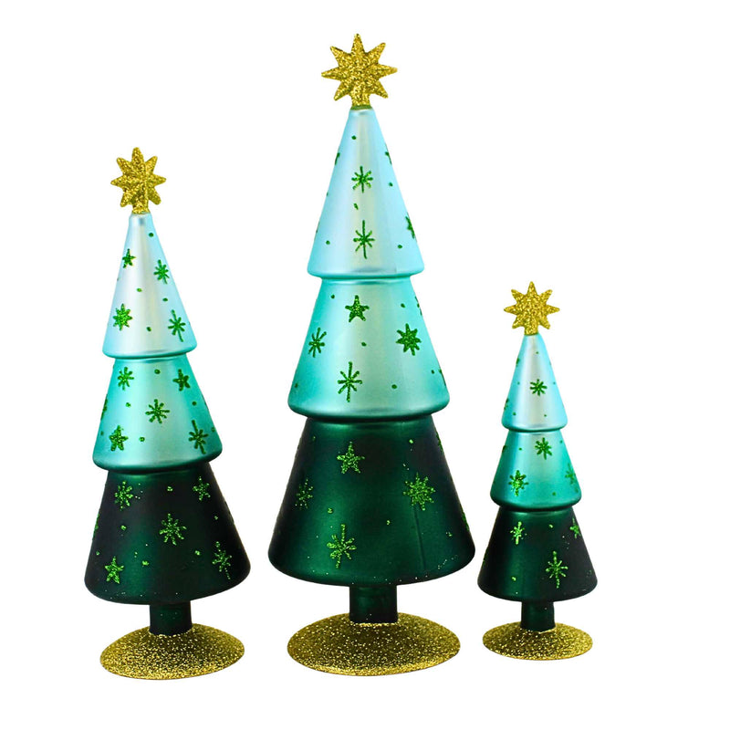 Cody Foster Festive Alpine Trees Green - - SBKGifts.com