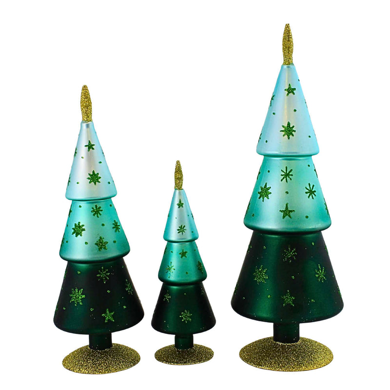 Cody Foster Festive Alpine Trees Green - - SBKGifts.com