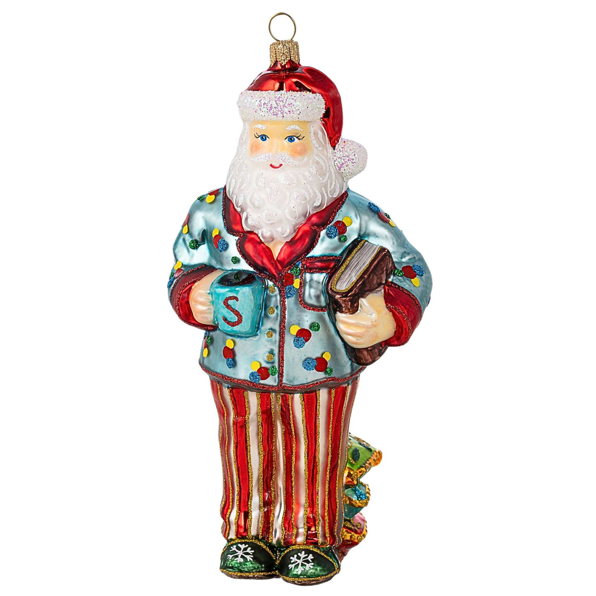 (65152) Santa The Day After Christmas/ Santa In Pajamas