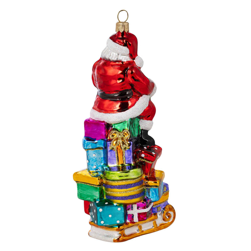 Miss Christmas Santa's Sleigh With Gifts - - SBKGifts.com
