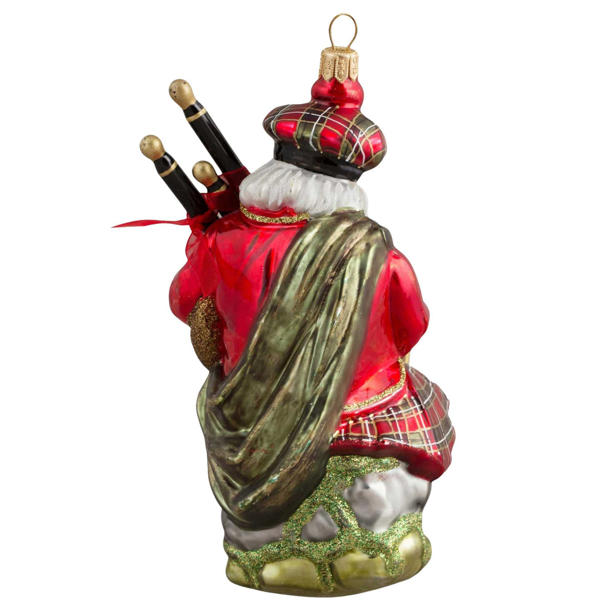 Miss Christmas Scottish Santa With Bagpipe - - SBKGifts.com