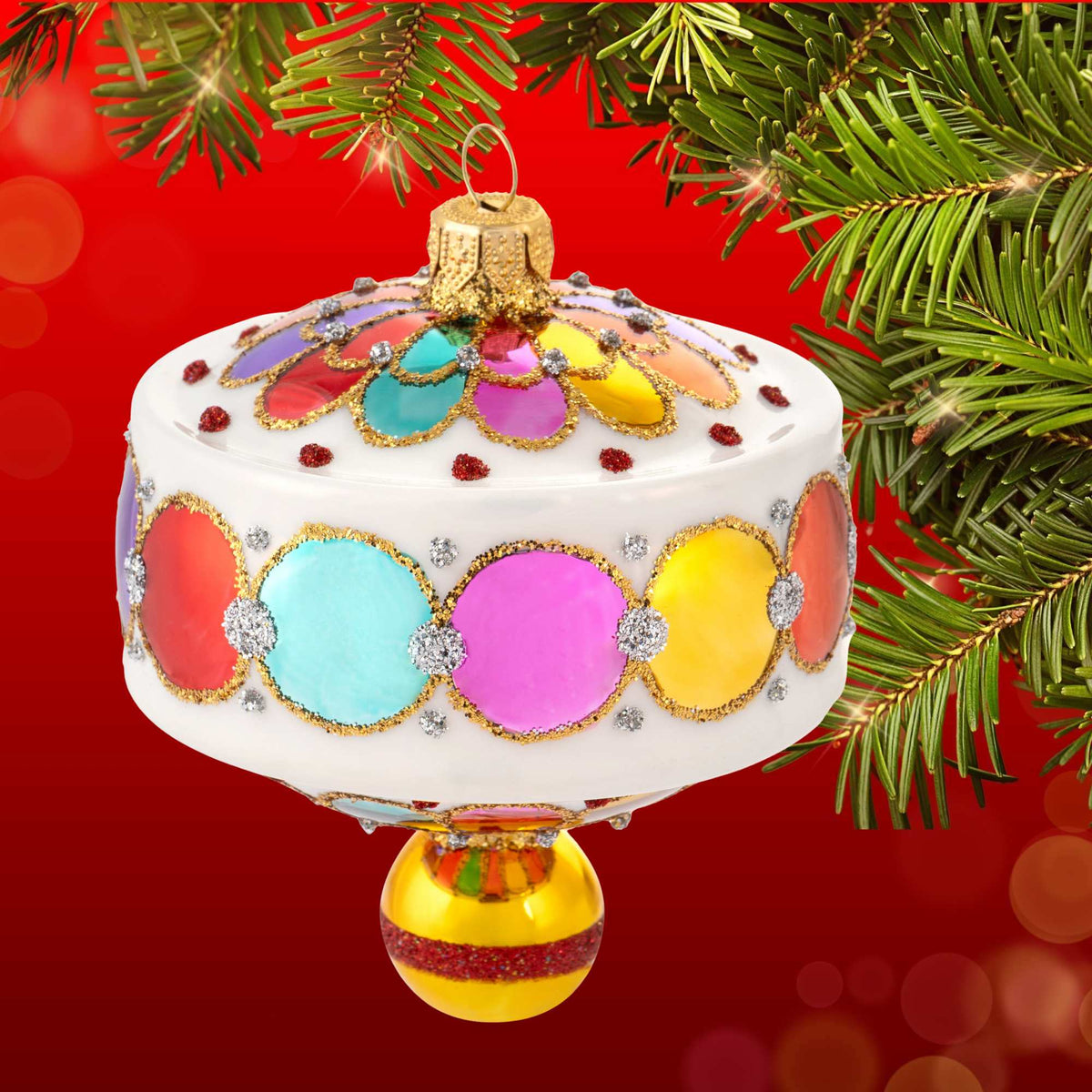 Miss Christmas Vintage Fair: Colorful Carousel - - SBKGifts.com