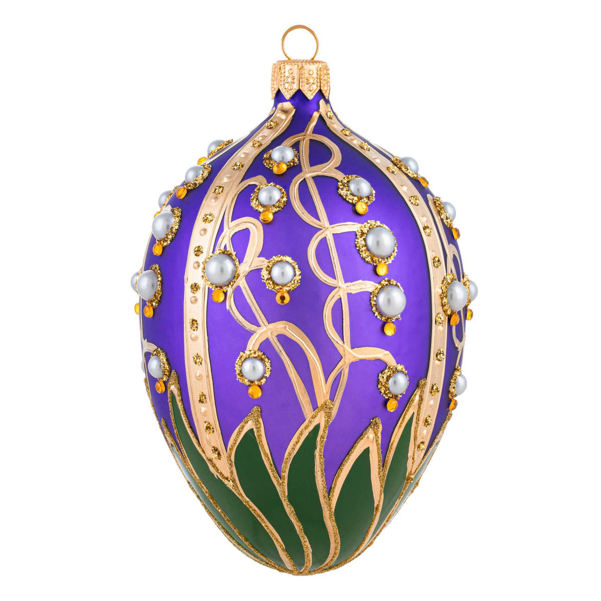 (65191) Lily Of The Valley Pattern In Purple