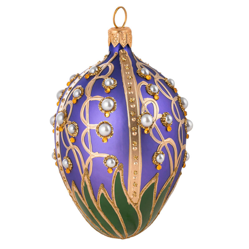 Miss Christmas Lily Of The Valley Pattern In Purple - - SBKGifts.com