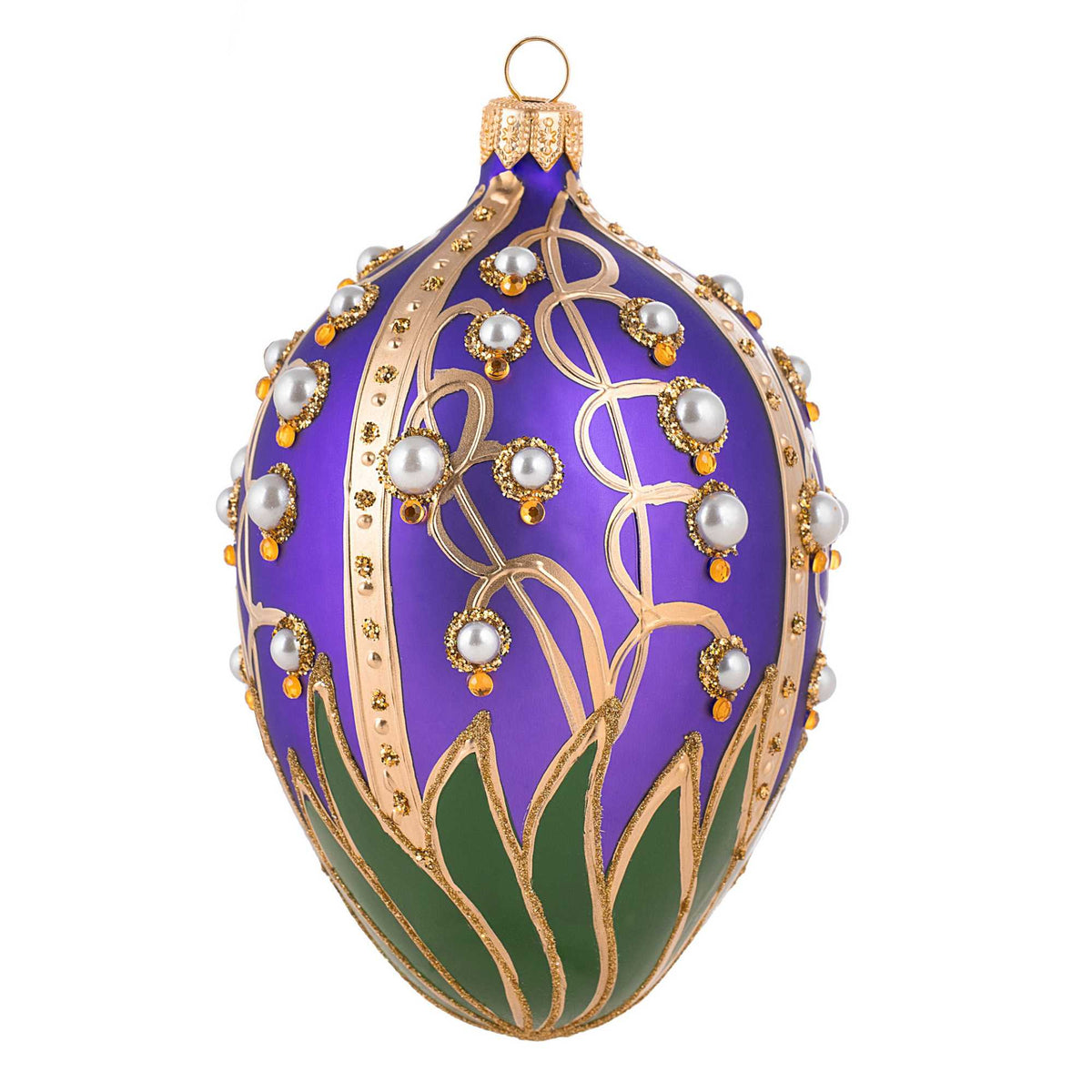 Miss Christmas Lily Of The Valley Pattern In Purple - - SBKGifts.com