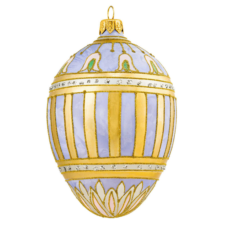 Miss Christmas Duchess Purple Fabrege Egg - - SBKGifts.com