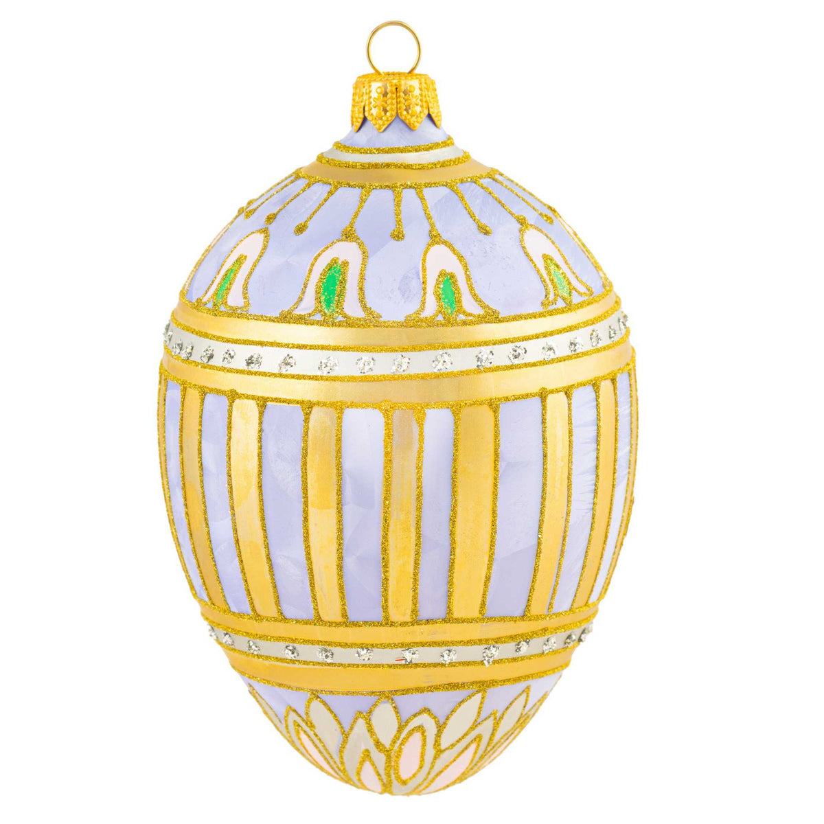 Miss Christmas Duchess Purple Fabrege Egg - - SBKGifts.com