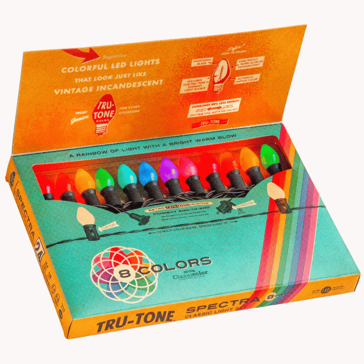 (65209) Pre-Order Spectra Rainbow 24 Ct Light Set