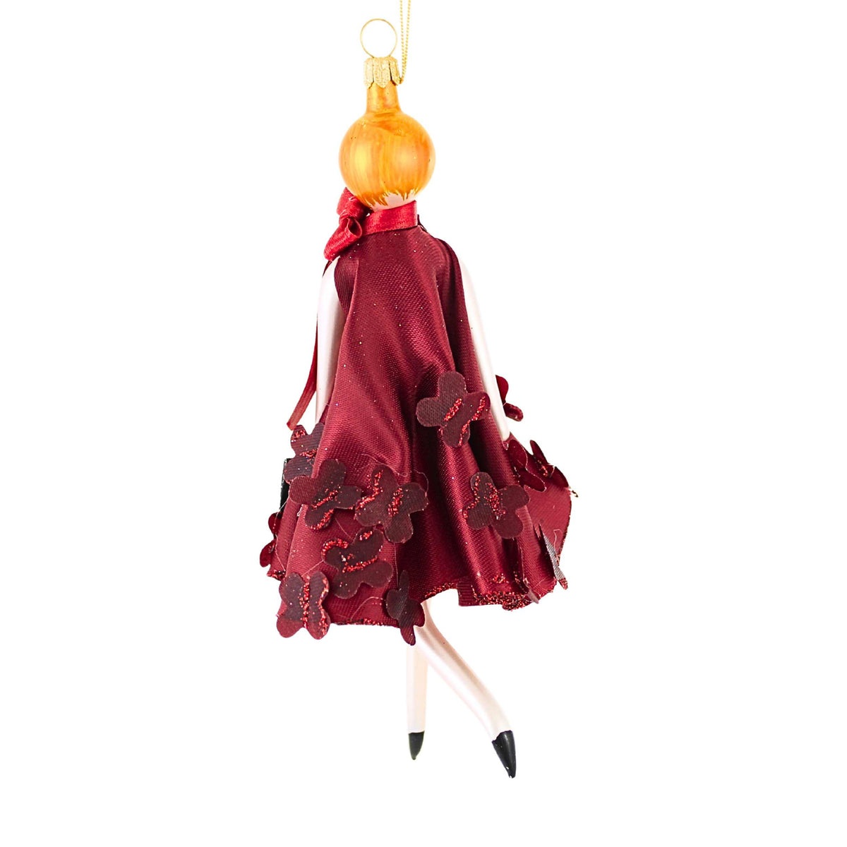 De Carlini Italian Ornaments Giselle's Parisian Holiday - - SBKGifts.com