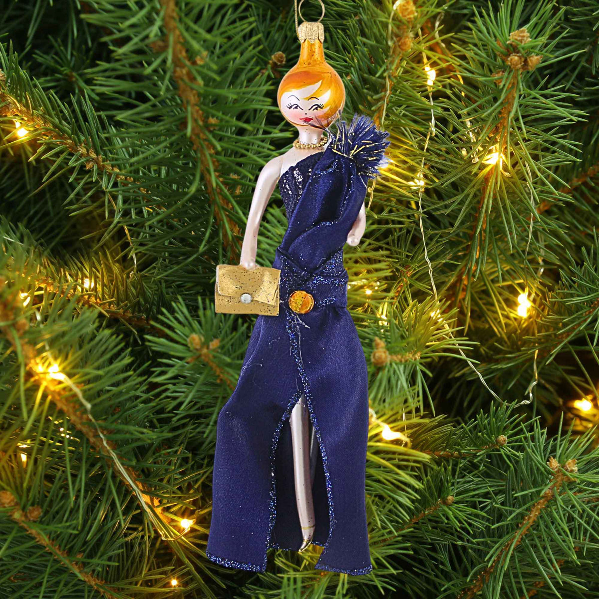 De Carlini Italian Ornaments Winslet At Fashion Week - - SBKGifts.com